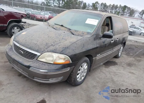 2002 Ford Windstar Limited z USA, uszkodzony, nr VIN 2FMDA584X2BA98521
